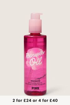 Victoria's Secret Rosewater Oil Revitalizing Body Oil with Vegan Collagen