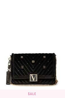 Victoria's Secret Velvet Crossbody Bag