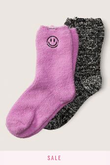 Victoria's Secret Pink Marshmallow Knit Sock Pack