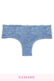 Victoria's Secret Iridescent Lace Cheeky Panty