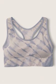 Victoria's Secret PINK Seamless Lightly Lined Low Impact Racerback Sports Bra