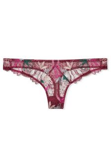 Victoria's Secret Embroidered Thong