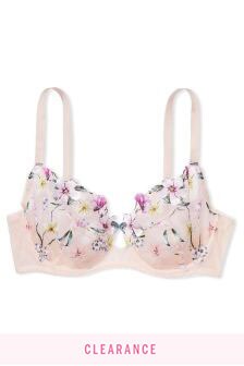 Victoria's Secret Embroidered Full Cup Unlined Bra