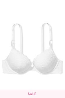 Victoria's Secret Sexy Tee Push Up Bra in Eyelet Lace