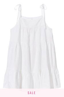 Victoria's Secret Linen Mini Dress Cover Up Dress