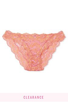 Victoria's Secret Floral Lace Cheekini Panty