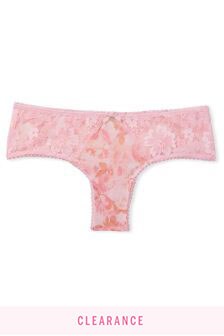 Victoria's Secret Lace Panel Cheeky Panty