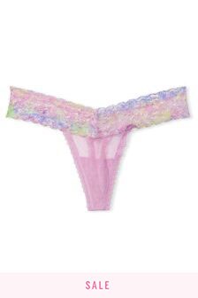 Victoria's Secret Floral Frenzy Thong Panty
