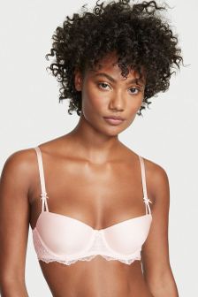 Victoria's Secret Smooth Lace Wing Unlined Balcony Bra