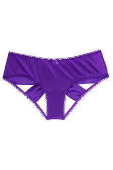 Victoria's Secret Very Sexy Satin Bow Cutout Open Back Panty