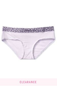 Victoria's Secret Stretch Cotton Logo Hipster Panty