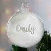 Personalised Baubles
