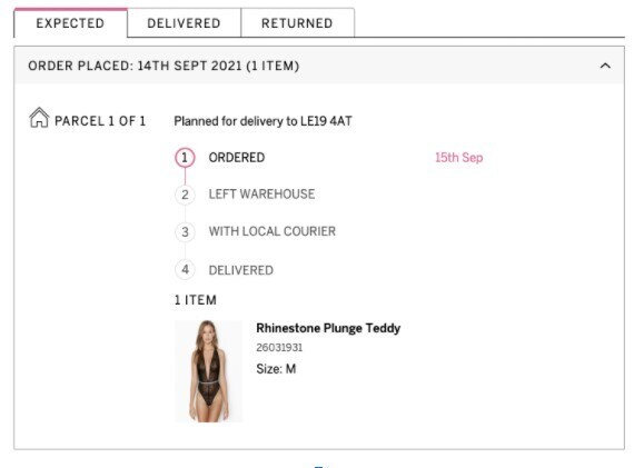 Victoria Secret Order Tracking Imunisasianakku