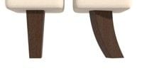 Straight Mid - Chestnut