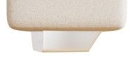 Square Angle - Chrome Metal