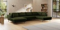 Large U-Shaped Corner Sofa