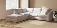Large Open End Corner Chaise - Left Hand