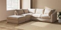 Large Open End Corner Chaise - Left Hand