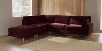 Large Open End Corner Chaise - Left Hand
