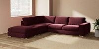 Large Open End Corner Chaise - Left Hand