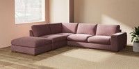 Large Open End Corner Chaise - Left Hand