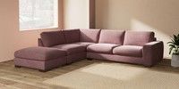Large Open End Corner Chaise - Left Hand