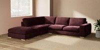 Large Open End Corner Chaise - Left Hand