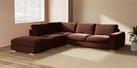 Large Open End Corner Chaise - Left Hand