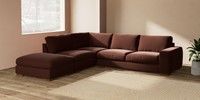Large Open End Corner Chaise - Left Hand