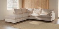 Large Open End Corner Chaise - Left Hand