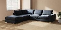 Large Open End Corner Chaise - Left Hand