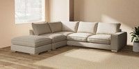 Large Open End Corner Chaise - Left Hand