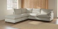 Large Open End Corner Chaise - Left Hand