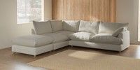 Large Open End Corner Chaise - Left Hand