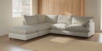 Large Open End Corner Chaise - Left Hand