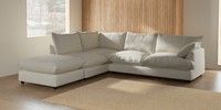 Large Open End Corner Chaise - Left Hand