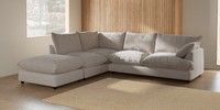 Large Open End Corner Chaise - Left Hand