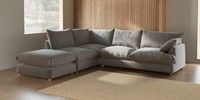 Large Open End Corner Chaise - Left Hand
