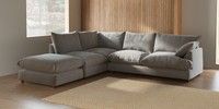 Large Open End Corner Chaise - Left Hand
