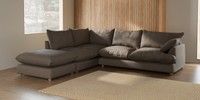 Large Open End Corner Chaise - Left Hand