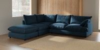 Large Open End Corner Chaise - Left Hand