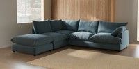 Large Open End Corner Chaise - Left Hand