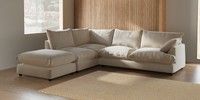Large Open End Corner Chaise - Left Hand