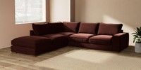 Large Open End Corner Chaise - Left Hand