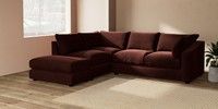 Large Open End Corner Chaise - Left Hand