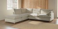 Large Open End Corner Chaise - Left Hand