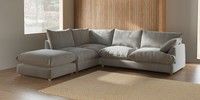 Large Open End Corner Chaise - Left Hand