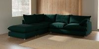 Large Open End Corner Chaise - Left Hand