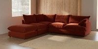 Large Open End Corner Chaise - Left Hand