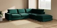 Large Open End Corner Chaise - Right Hand